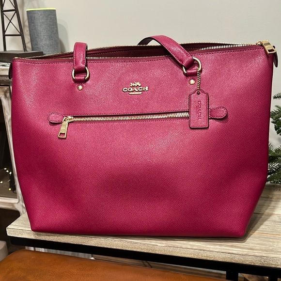 Coach Handbags - Coach Bright Violet Gallery Tote never used